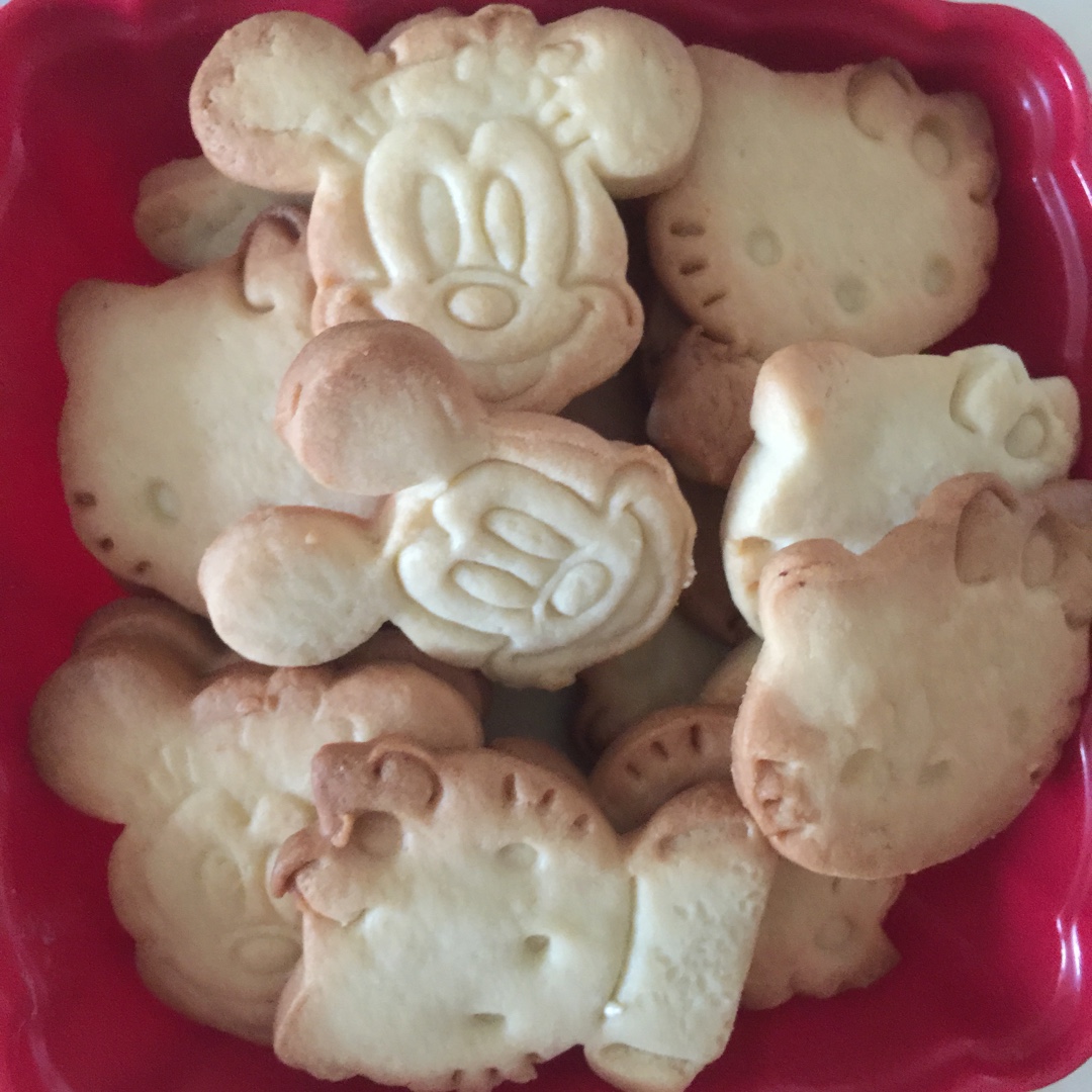 卡通黄油饼干