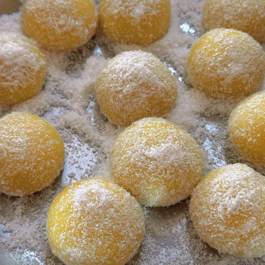 紫薯糯米糍（超简单）