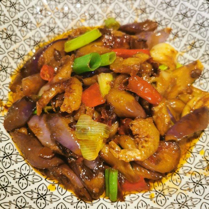 下饭神菜 酱爆茄子