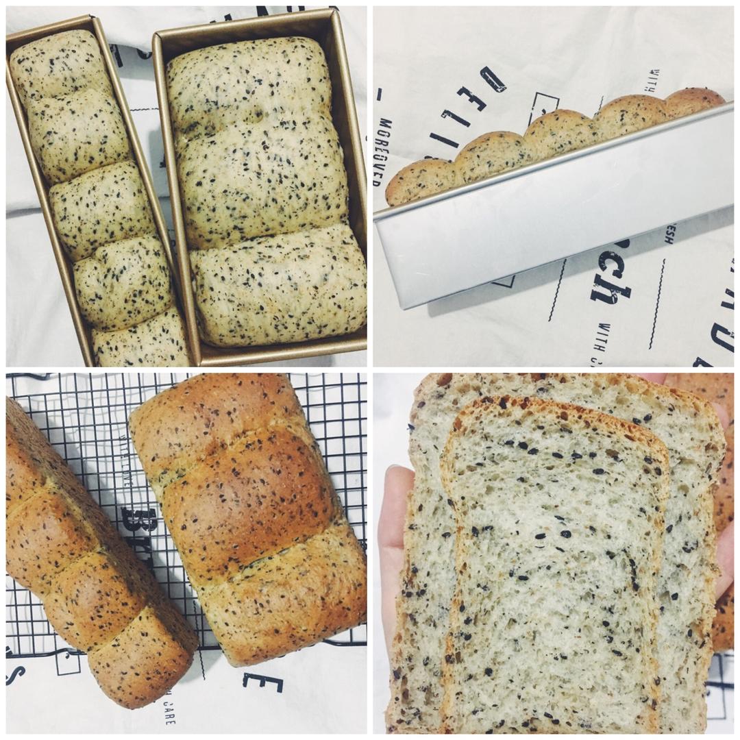 中种法 要传家的黑芝麻吐司