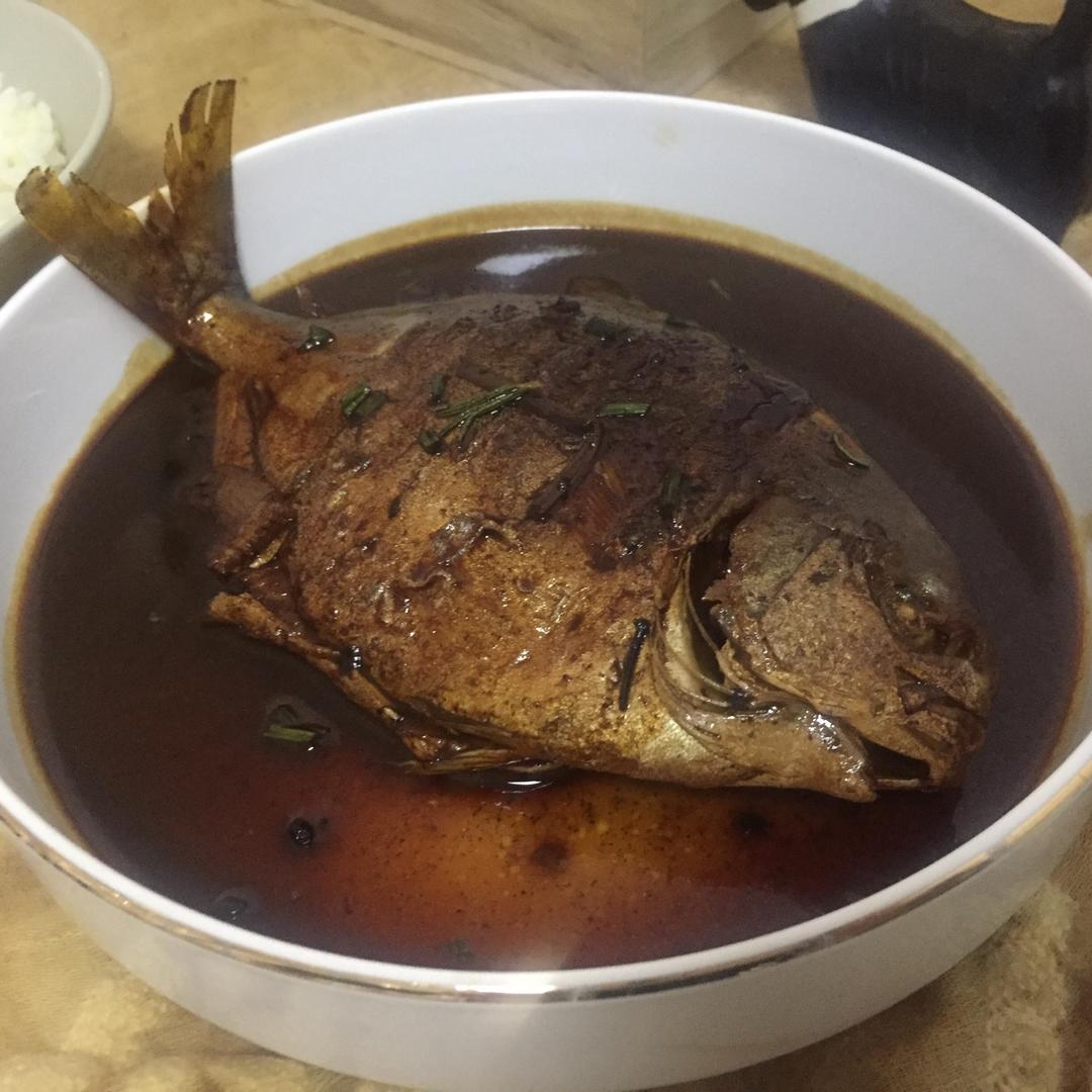 红烧鲳鱼的做法