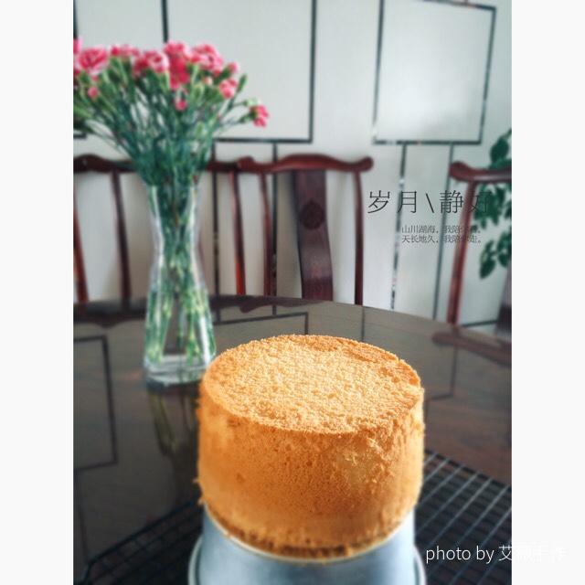 炼奶戚风蛋糕