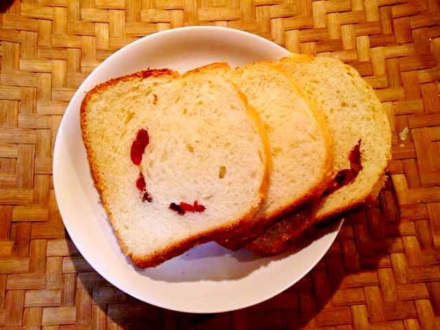 面包机版蔓越莓吐司（升级版：二次发酵）