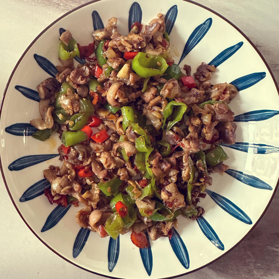 湖南口味香辣鸡胗