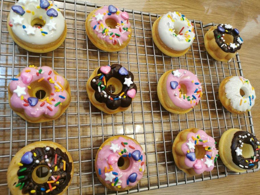 巧克力甜甜圈🍩（烤箱版）