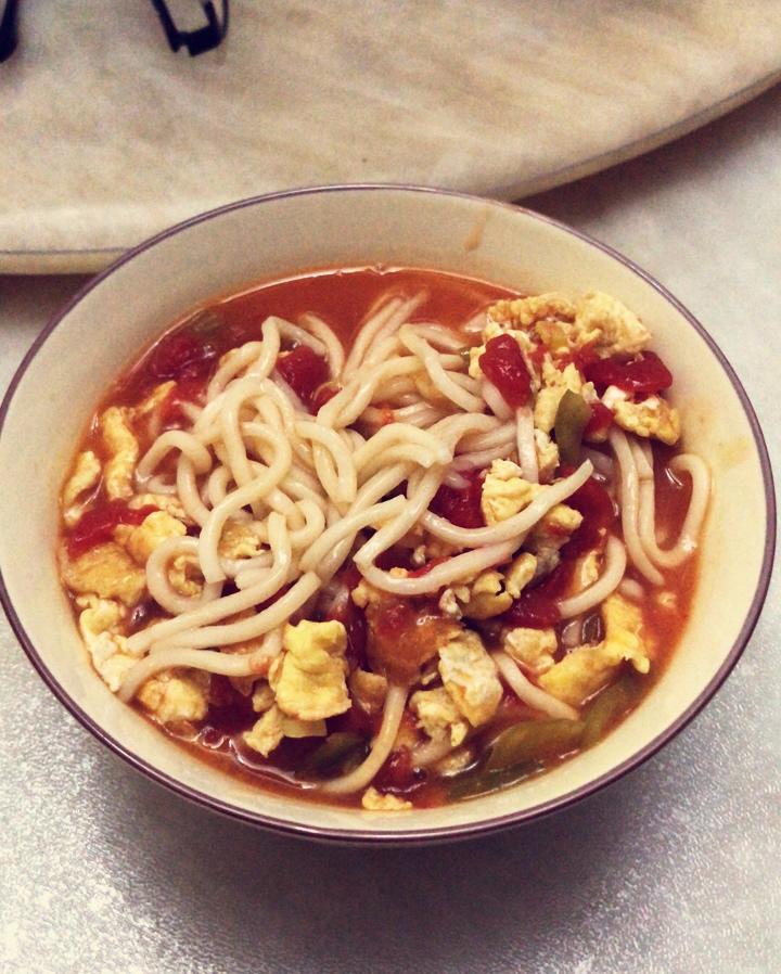 西红柿鸡蛋面