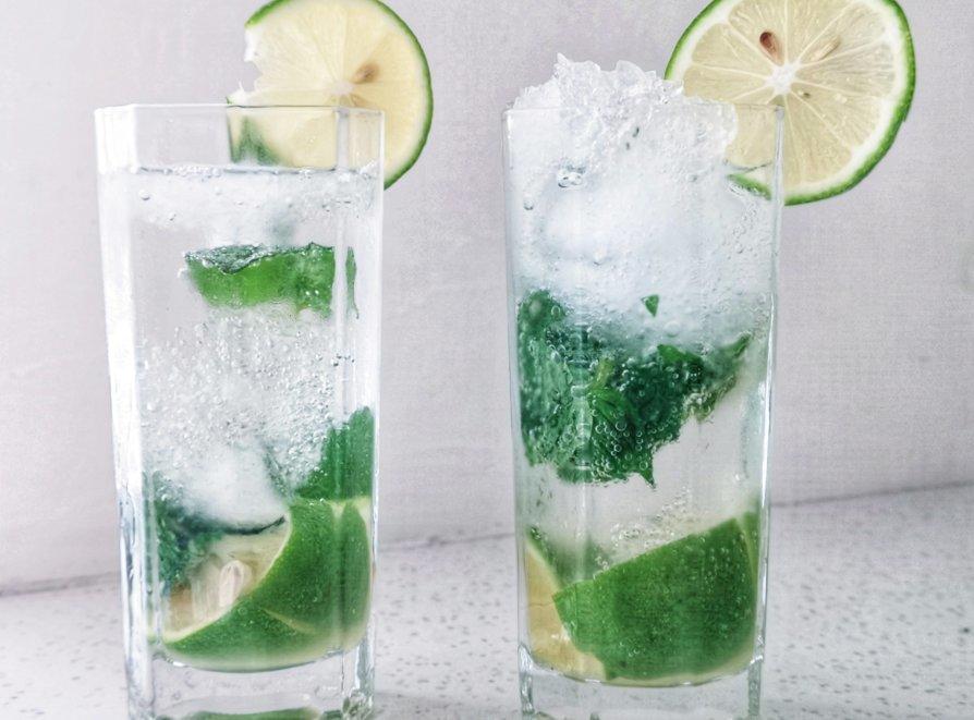 rhein做的简易鸡尾酒莫吉托