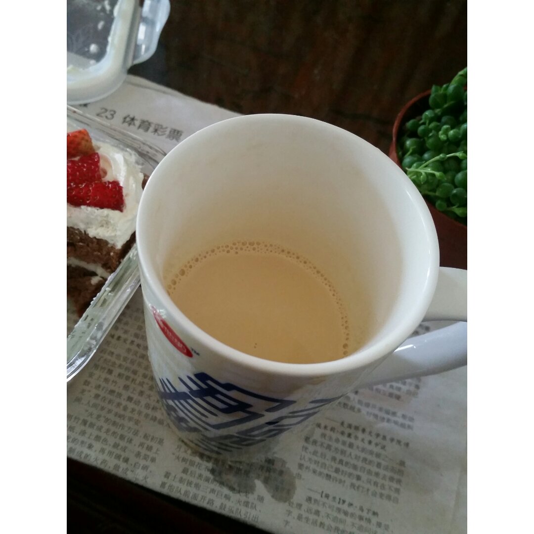 手煮奶茶