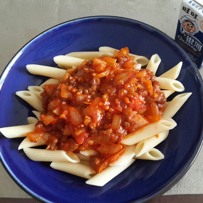 番茄肉酱意大利面
