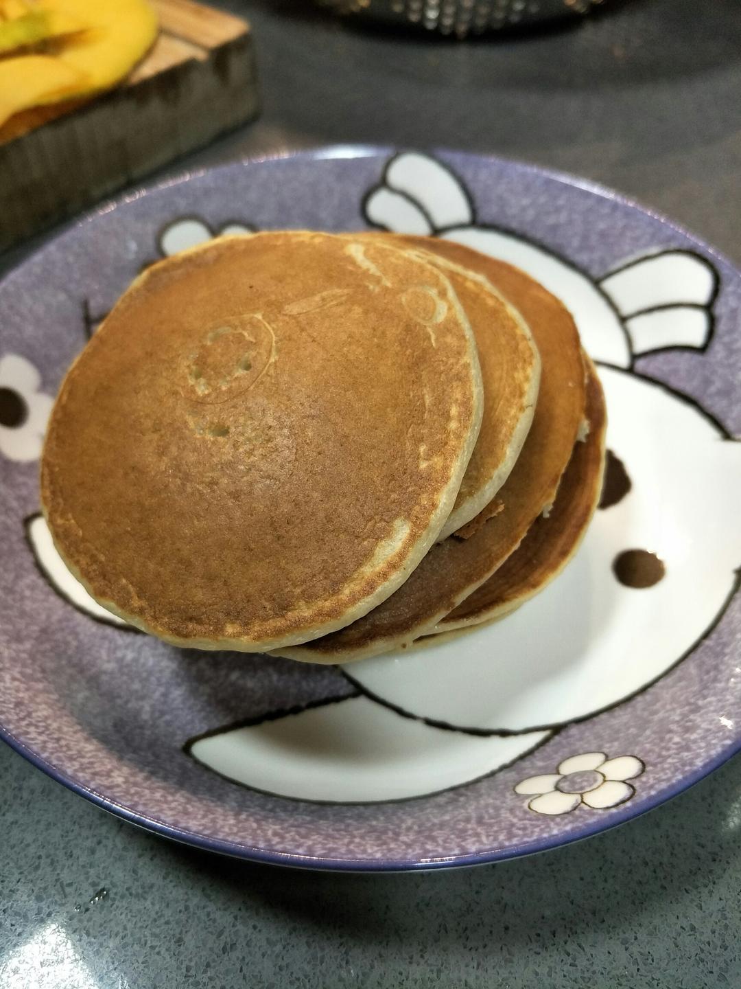 香蕉松饼