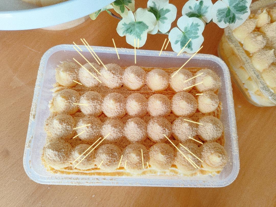 豆香浓郁甜而不腻❗️自制网红豆乳盒子蛋糕