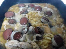 酸菜排骨烫血肠