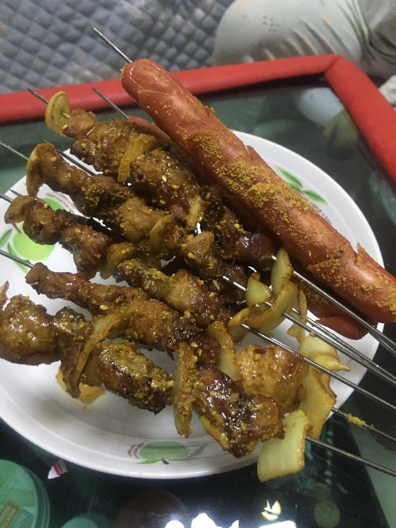 烤羊肉串
（烤箱版）