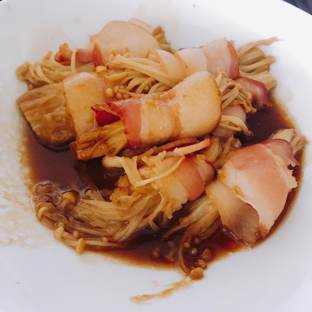 金针菇培根卷