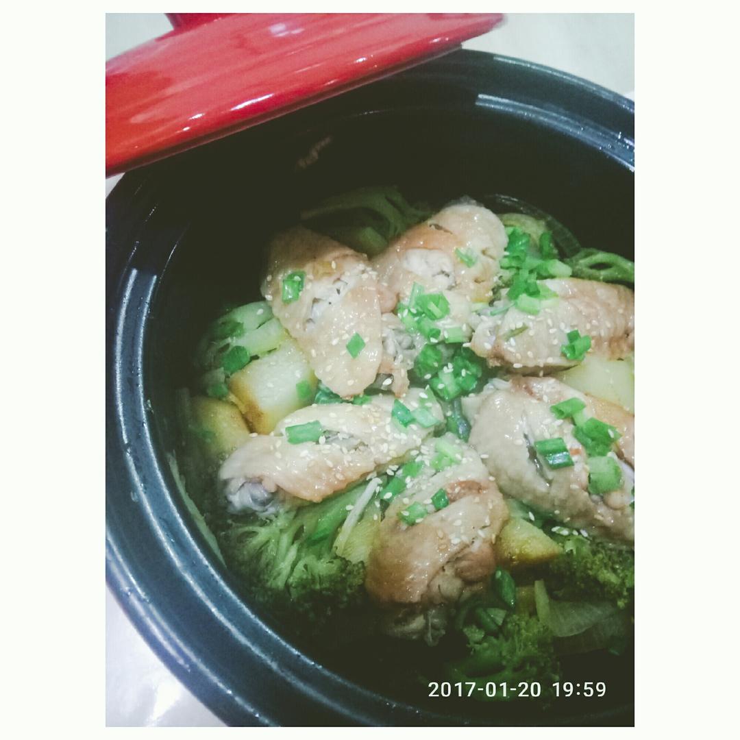 香嫩焖鸡翅