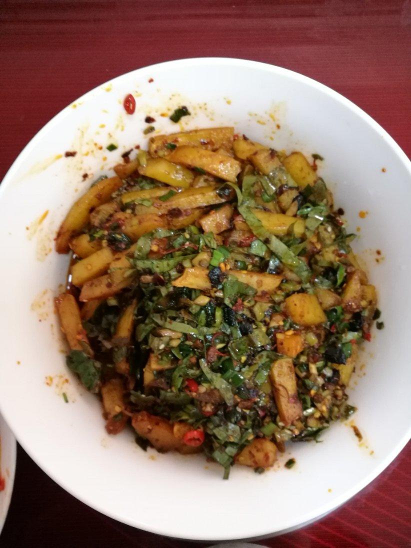 糖醋麻辣锅巴土豆