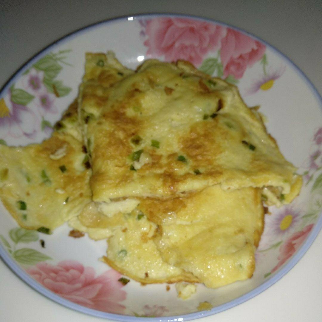 有妈妈味道的葱香鸡蛋饼