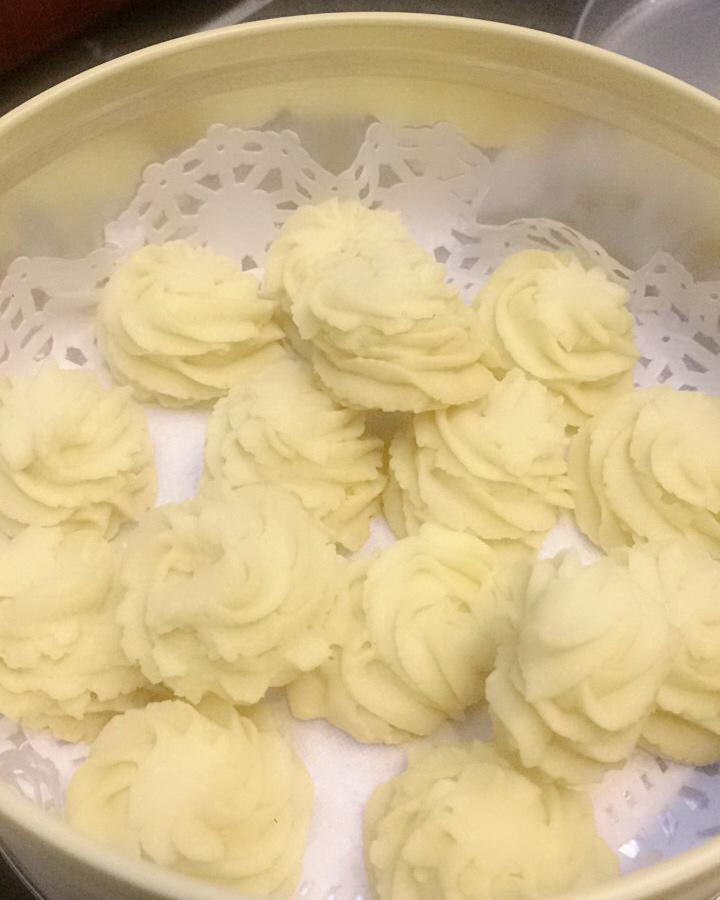 被业界猜了很久的网红牛油小花曲奇配方，酥的掉渣