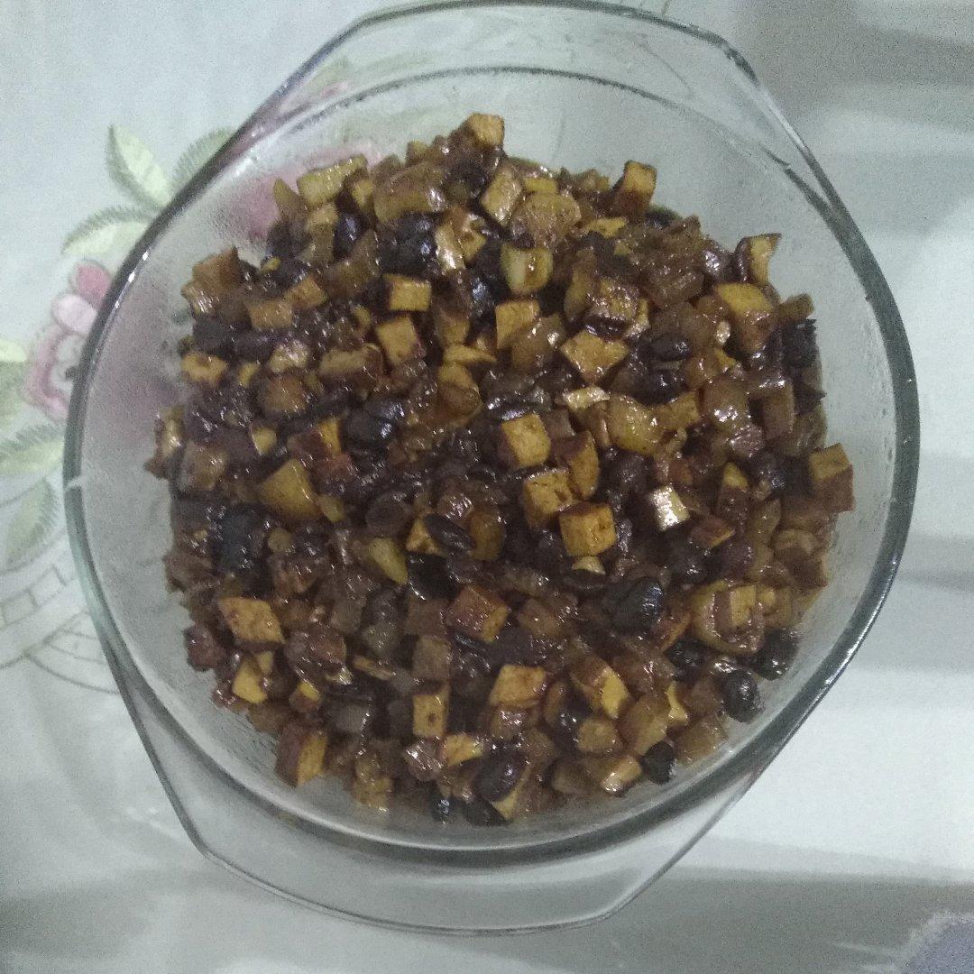 香干豆豉肉皮（超级下饭）