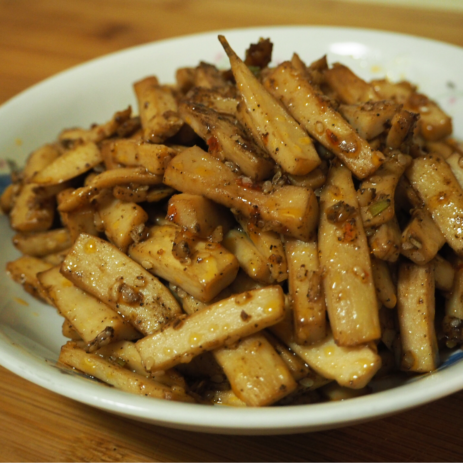 超简单快手菜--蒜香杏鲍菇