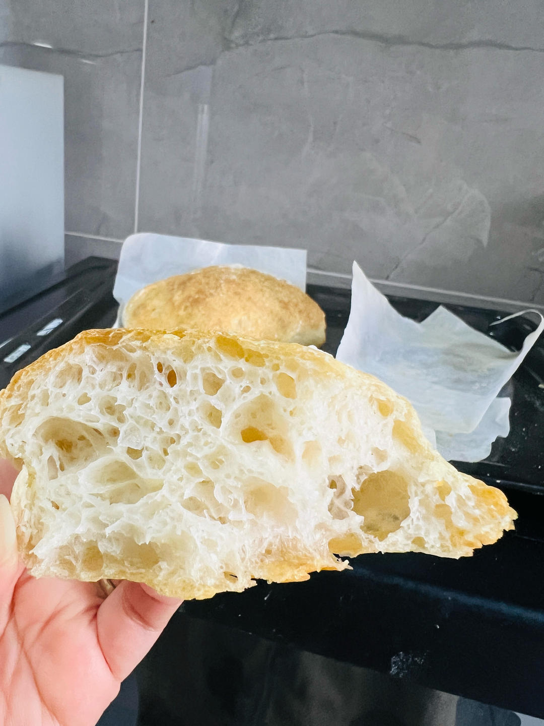 家庭版免揉～恰巴塔🥖｜一次成功超好吃
