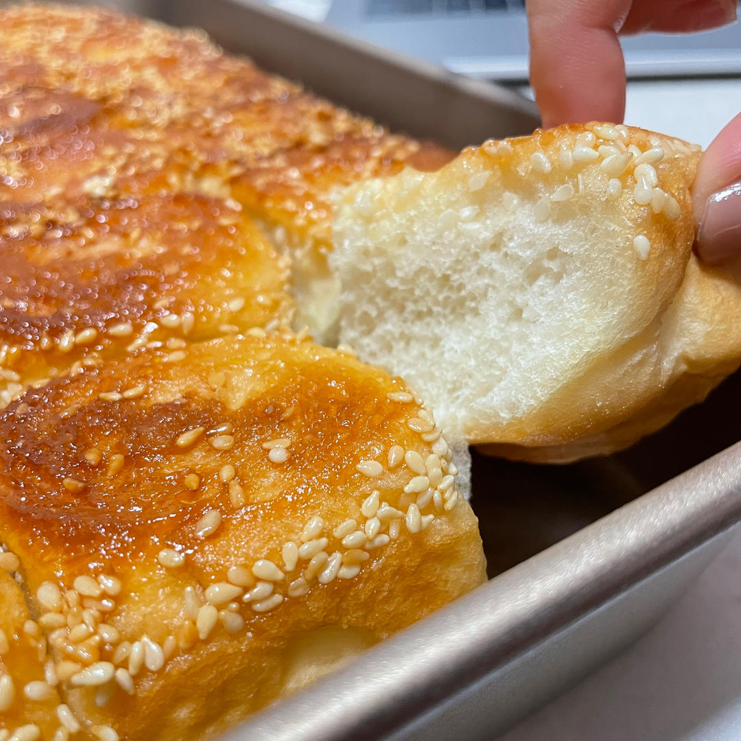 纯奶手撕吐司的做法 步骤1