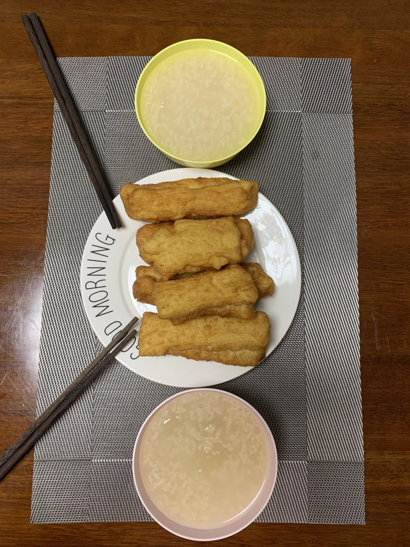 健康油条～没有一滴水，没有泡打粉没有……