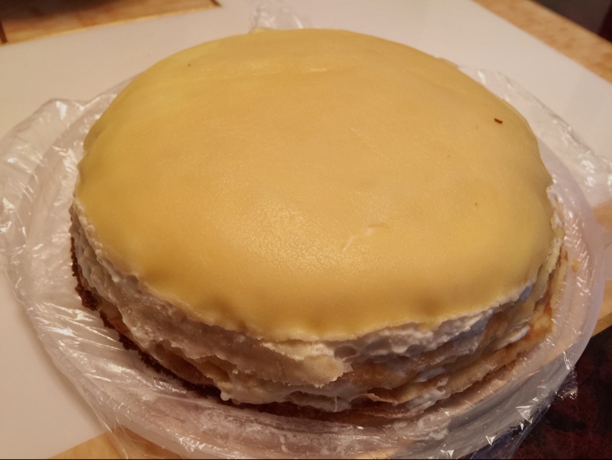 榴莲千层蛋糕（简单易成功）