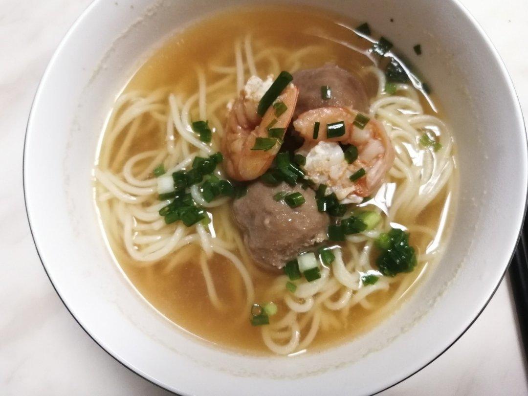 一碗朴素的牛肉丸面