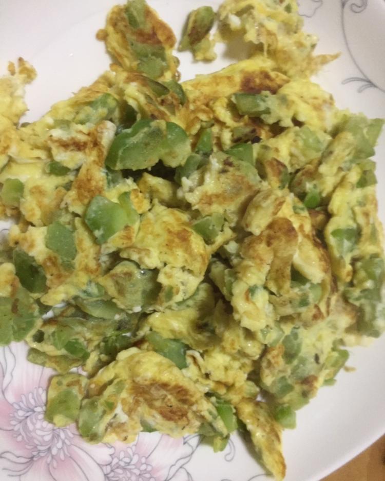苦瓜炒鸡蛋