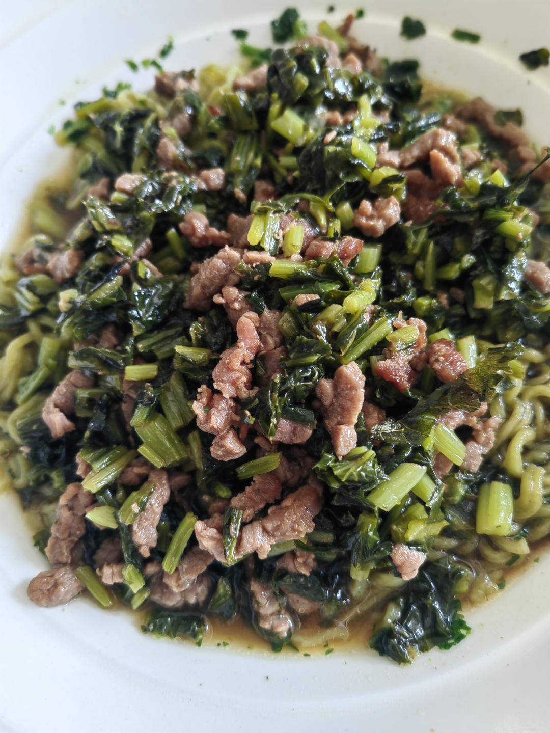 雪菜牛肉丝