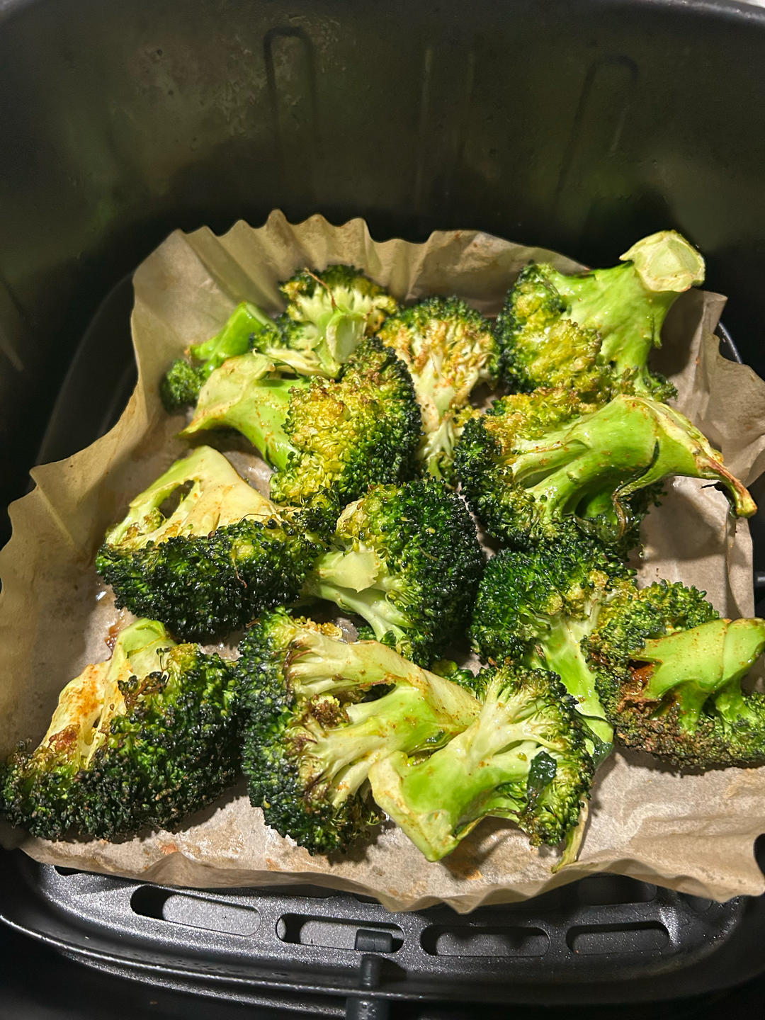 空气炸锅༄「烤西兰花🥦」