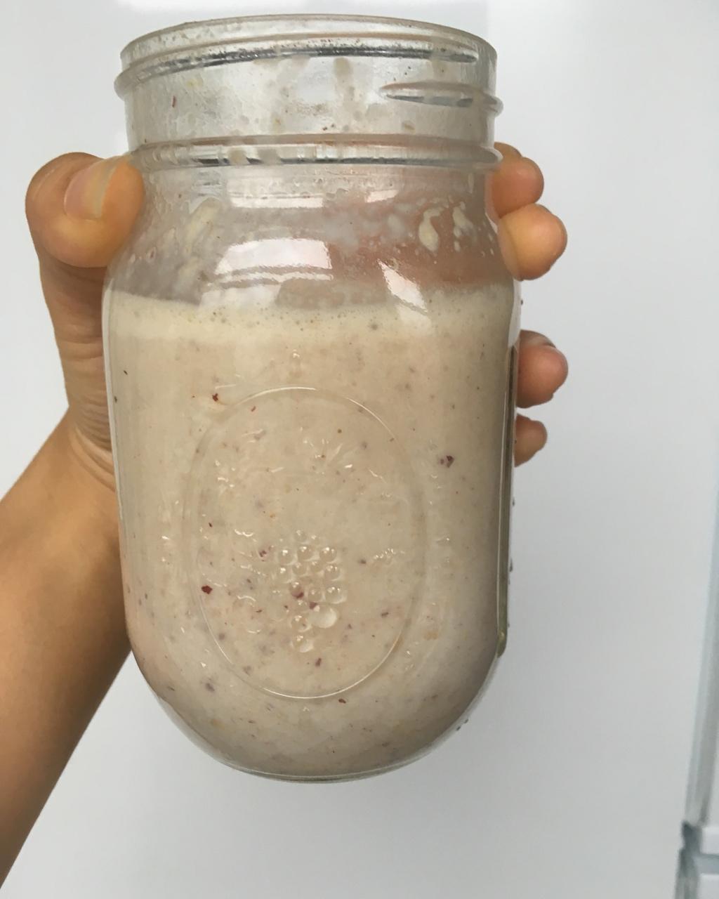 生姜肉桂燕麦特浓牛奶暖饮——姨妈小天使【健康饮品】