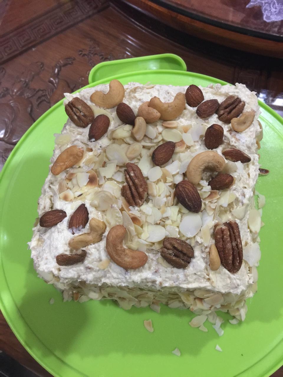 COOKIEBOSS榛果燕麦咸奶油蛋糕