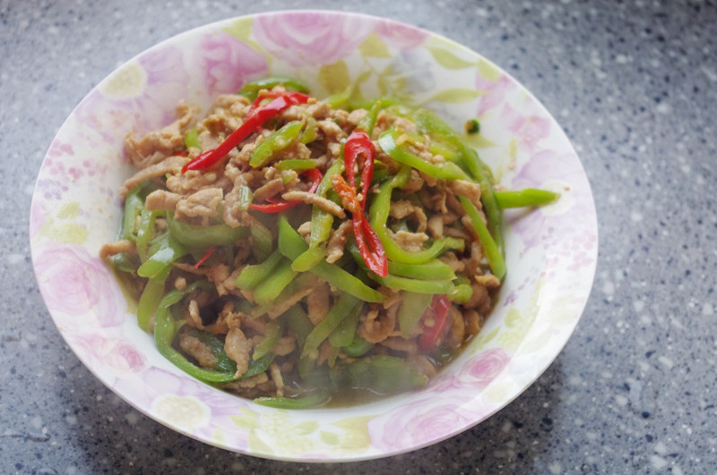 青椒肉丝