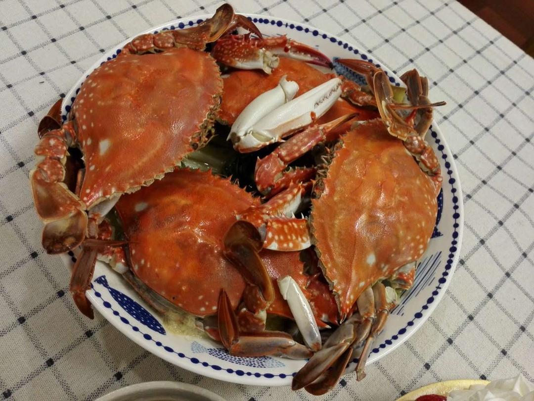 清蒸梭子蟹