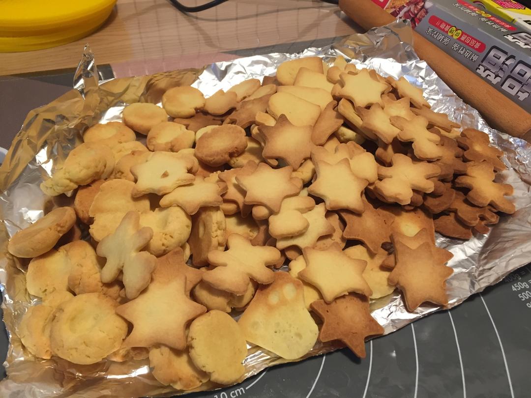 卡通黄油饼干