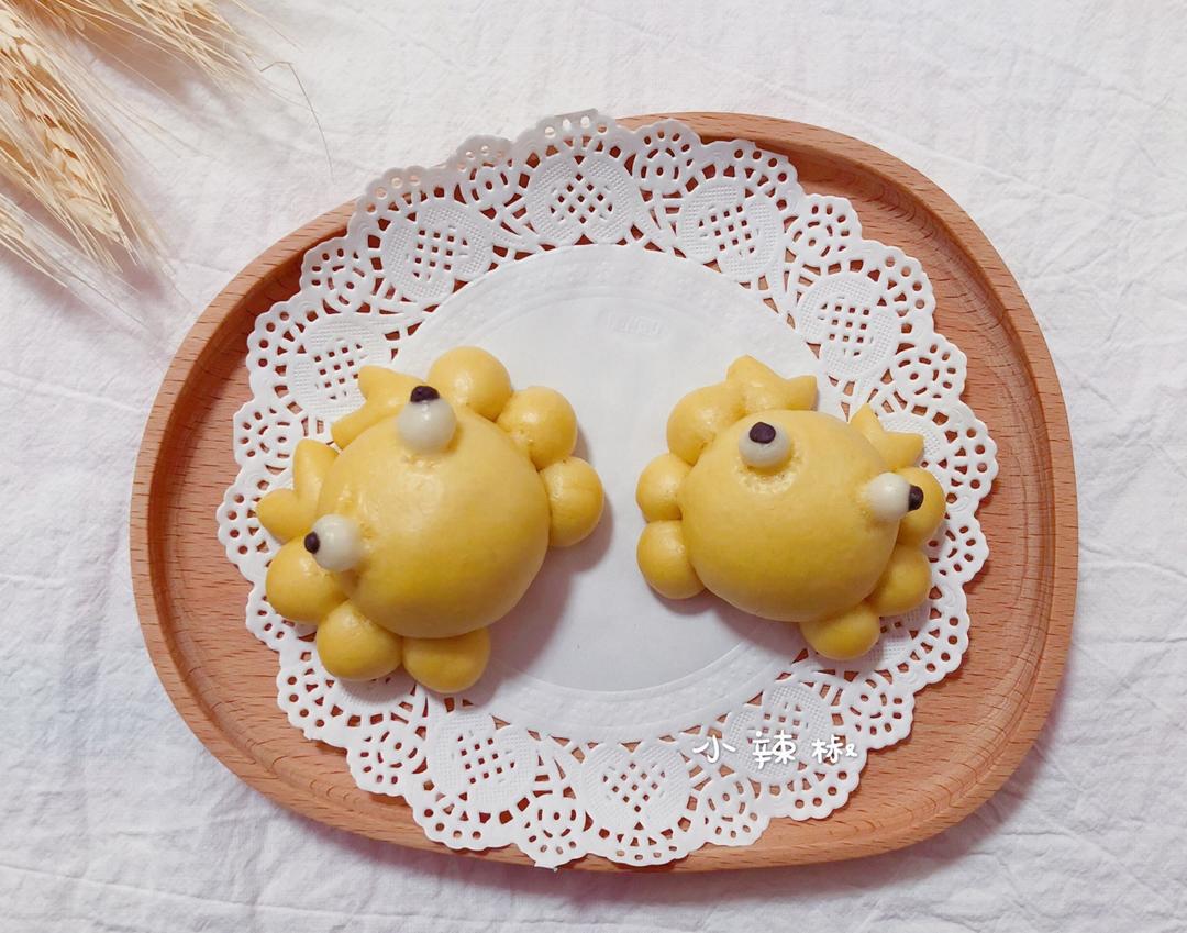 5小文做的螃蟹馒头