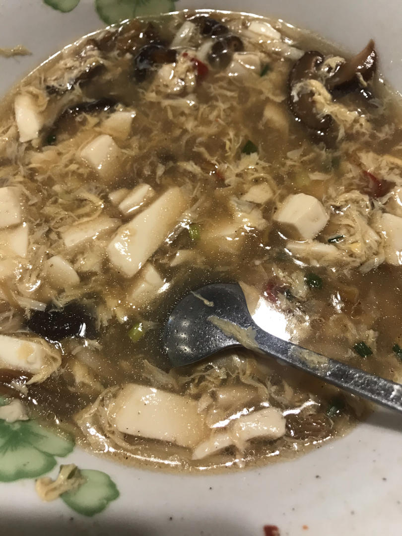 酸辣汤 Spicy & Sour Shredded Pork Soup