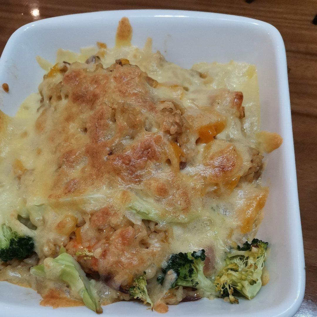 一碗不够的咖喱海鲜焗饭