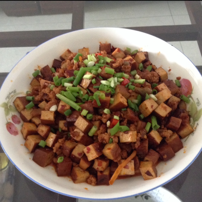 下饭神器---老干妈炒香干