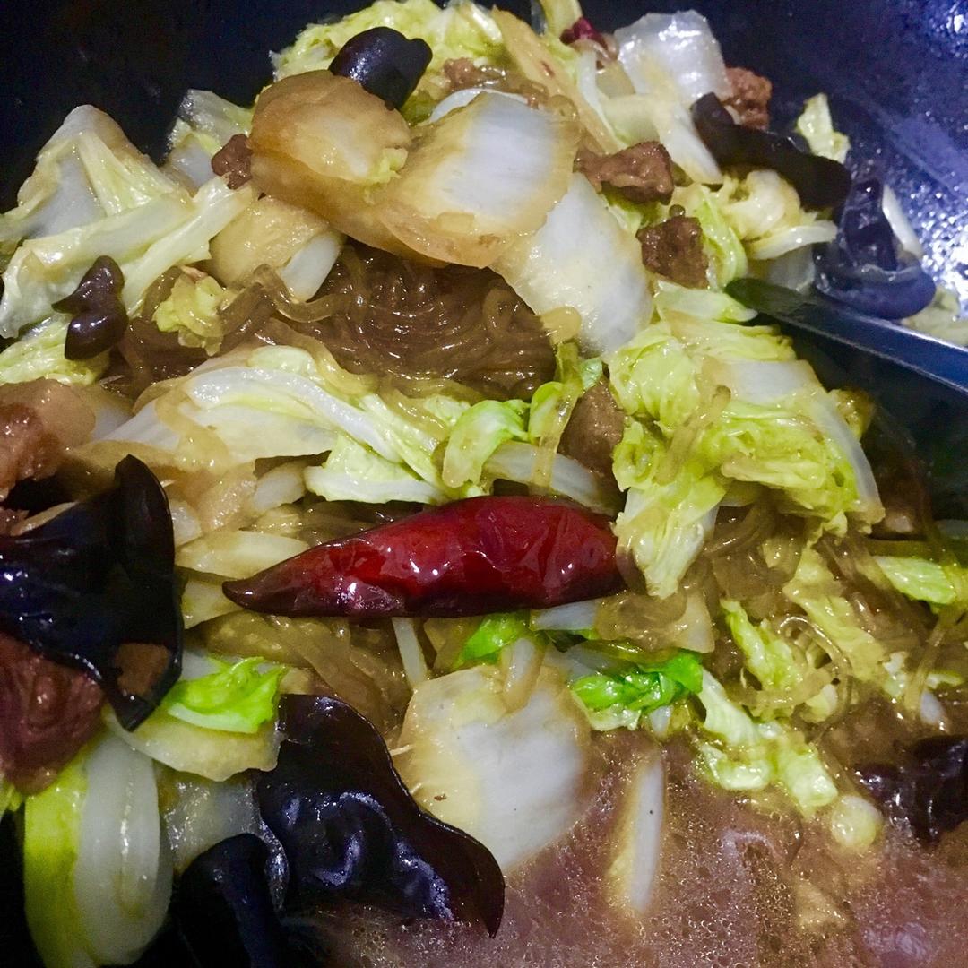 白菜炖粉条