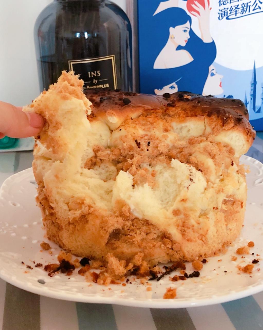 肉松手撕面包—超软会爆浆的面包哟