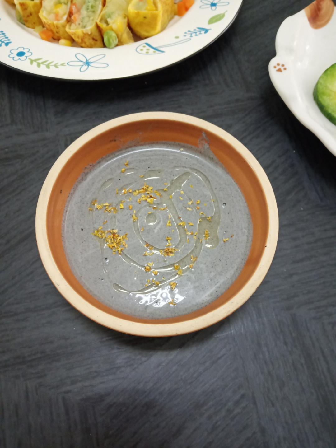 黑芝麻酱酸奶
