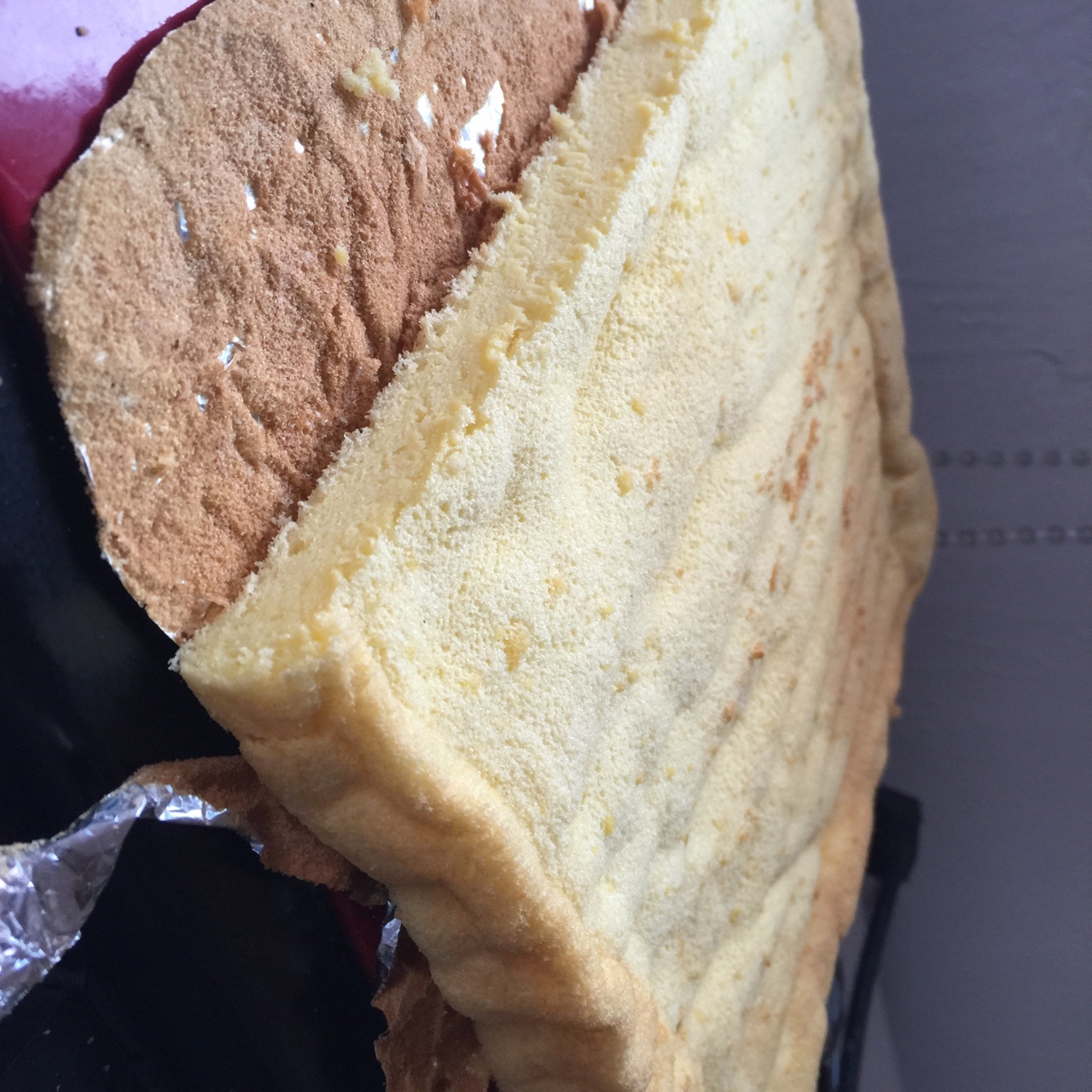 新手也OK喔～瑞士蛋糕卷