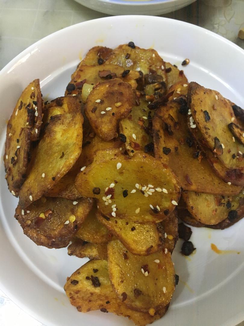 干锅土豆片