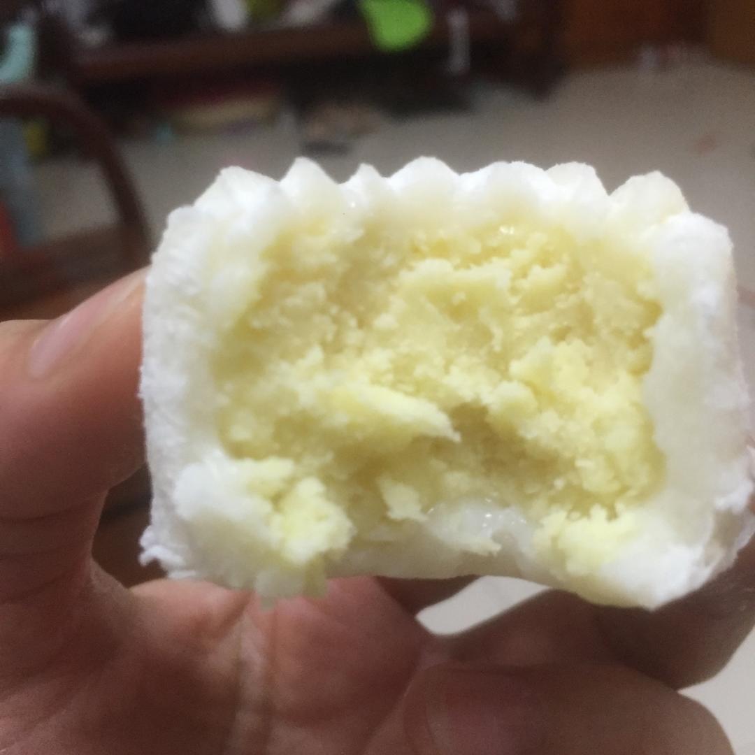 好吃到哭的冰皮月饼（细腻绿豆沙/榴莲）