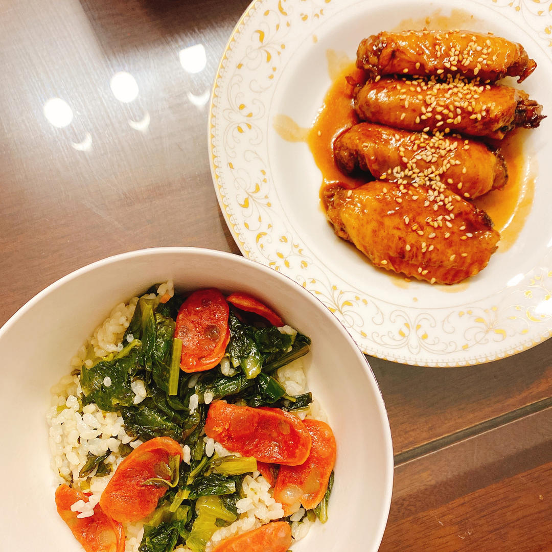 上海菜饭（莴笋叶版）