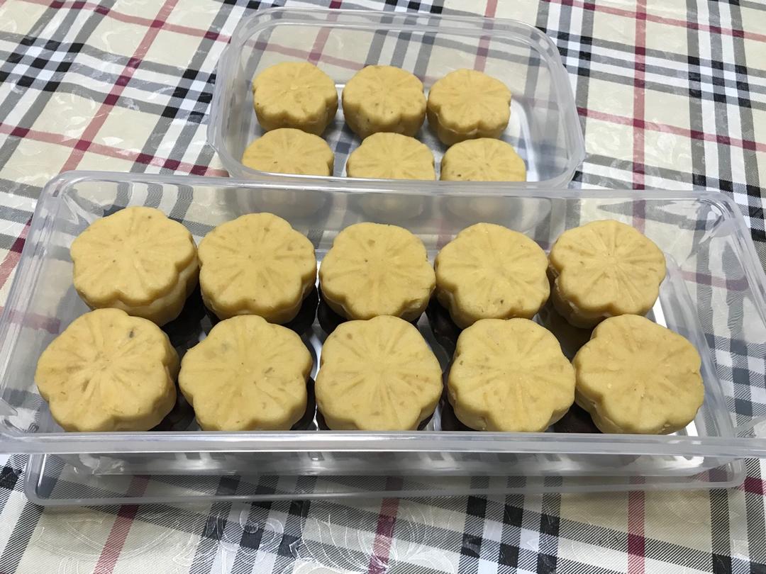 省时简易绿豆糕-免泡豆免过筛