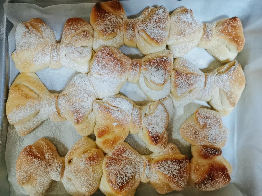 软萌可爱又少女心🎀蝴蝶结面包